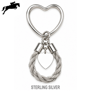 Sterling Silver KeyRing Bag Charm