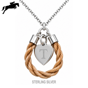 Sterling Silver Braided Pendant